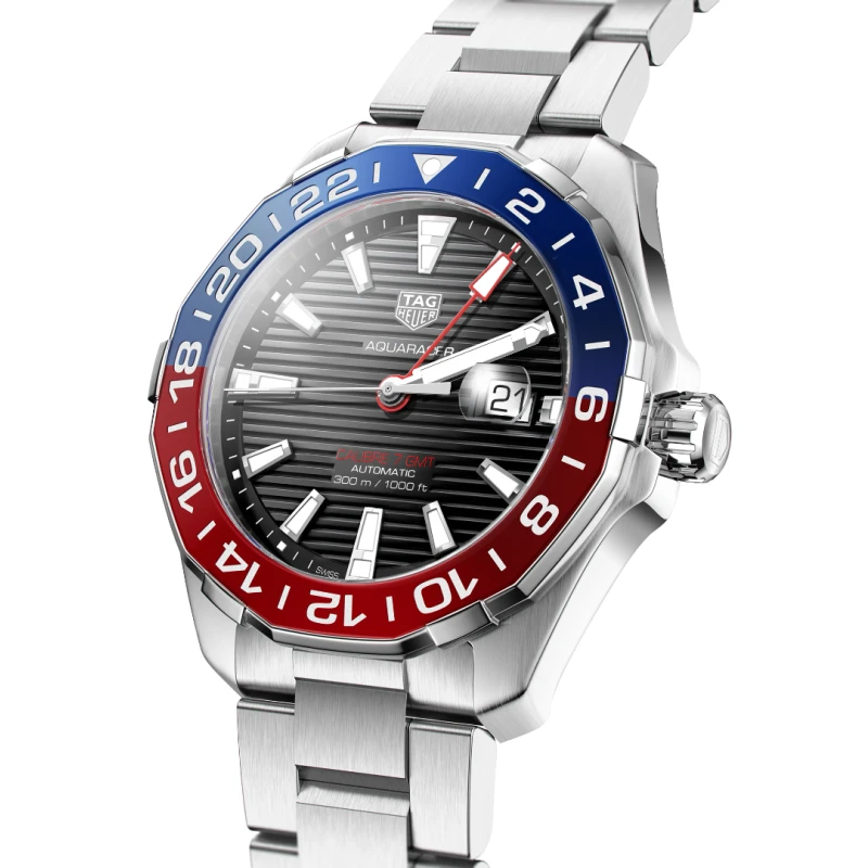 Tag Heuer Aquaracer GMT Automatic Watch 43mm