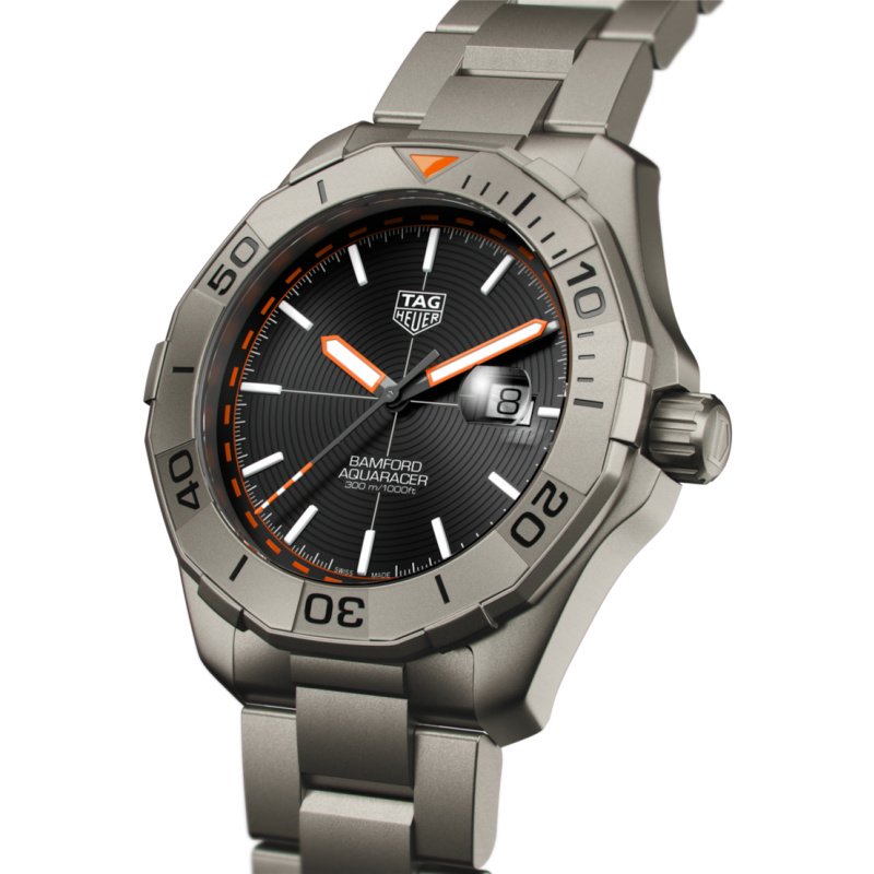 Tag Heuer Aquaracer Date x Bamford Automatic Watch 43mm