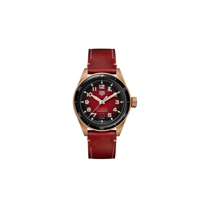 Tag Heuer Autavia Chinese New Year Special Edition Automatic Watch 42mm - Image 5