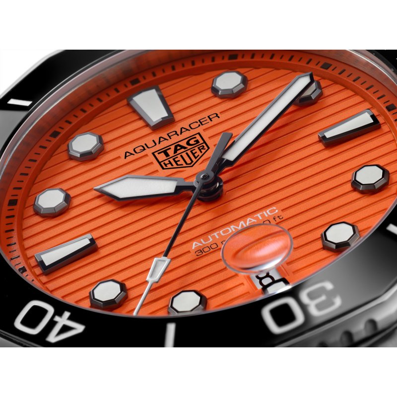 Tag Heuer Aquaracer Professional 300 Orange Diver Automatic Watch 43mm - Image 2