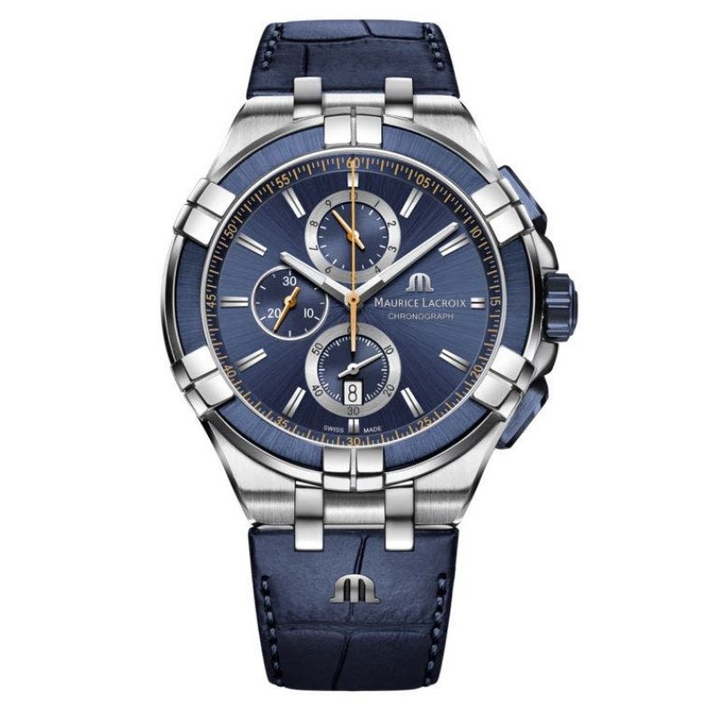 Maurice Lacroix Aikon Chronograph Quartz Watch 44mm