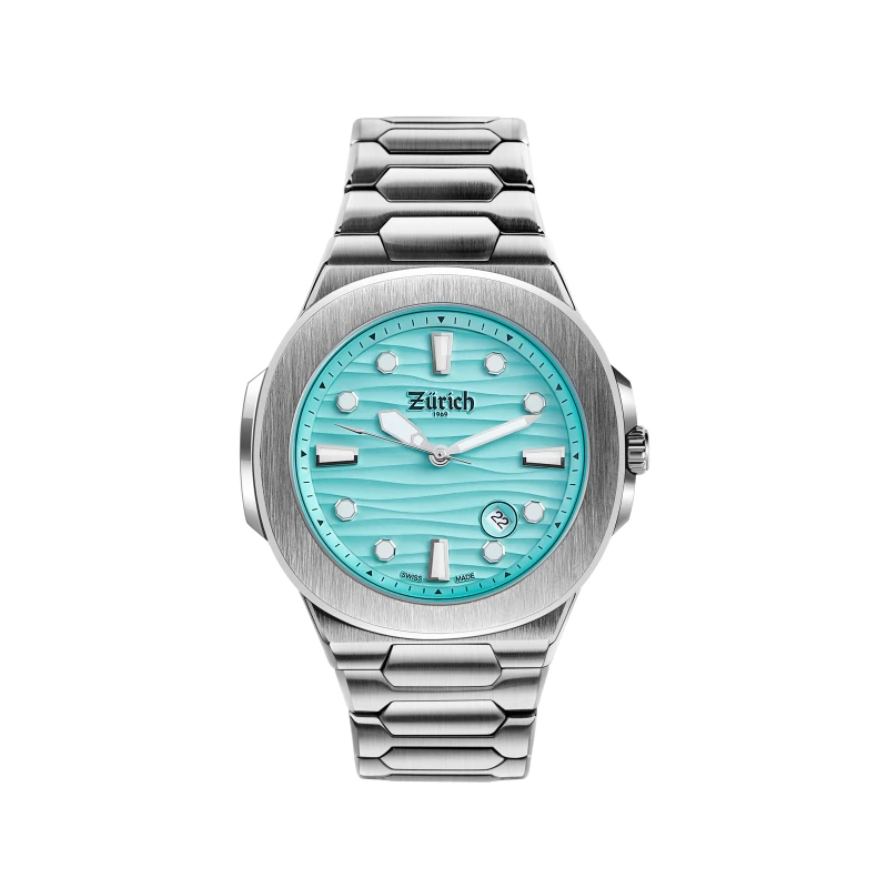 Zurich Daydate Tiffany Quartz Watch 40mm