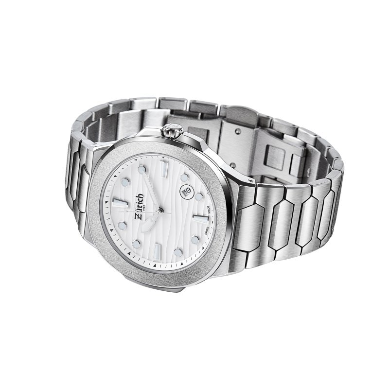 Zurich Daydate Snow Quartz Watch 40mm - Image 3