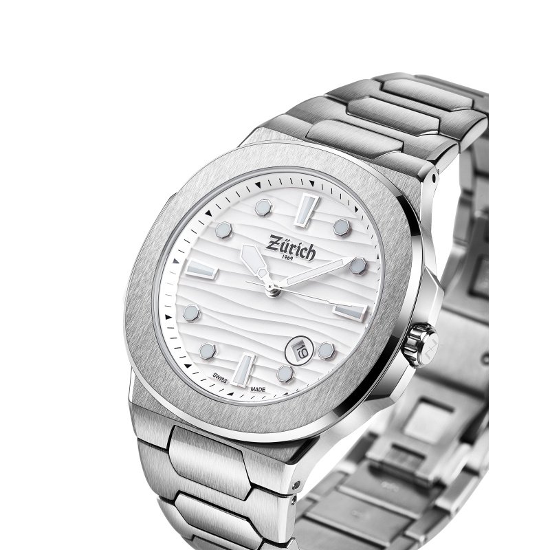 Zurich Daydate Snow Quartz Watch 40mm - Image 2