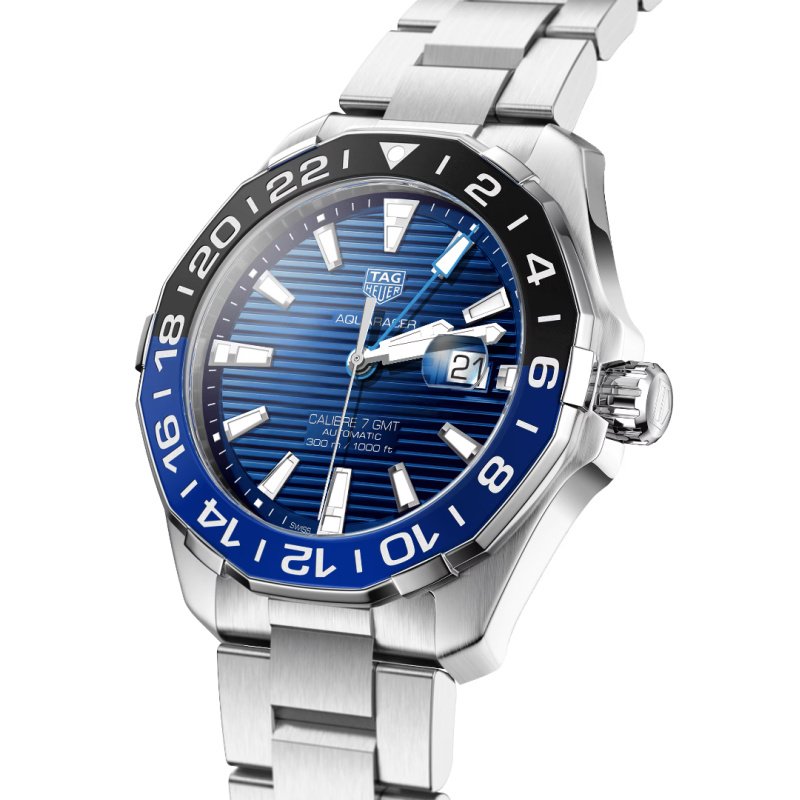Tag Heuer Aquaracer GMT Automatic Watch 43mm