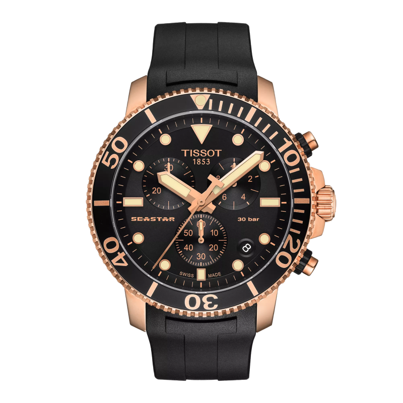 Tissot Seastar 1000 Chronograph Quartz Watch 45.5mm