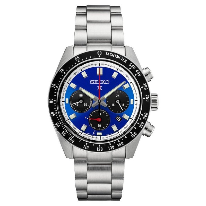 Seiko Prospex Speedtimer Solar Chronograph Watch 41.4mm